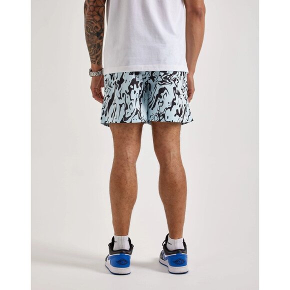 Nike Club Mesh Shorts in Light Blue - Picture 3 of 5